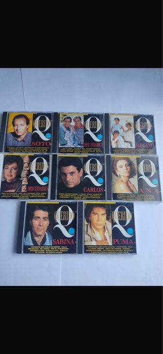 Lote 9 CDs Queridos Varios Artistas