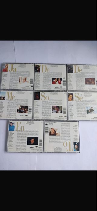 Lote 9 CDs Queridos Varios Artistas