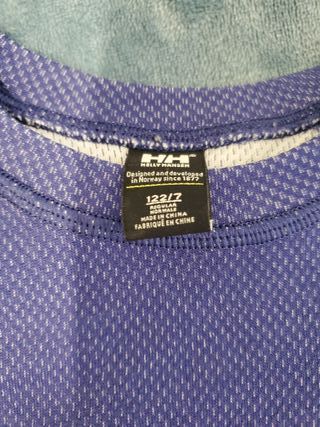 Abbigliamento termico in lana merino Helly Hansen. Ragazzo T-7.