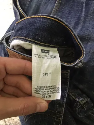 Jeans Levi's 513 Uomo W32 L32 