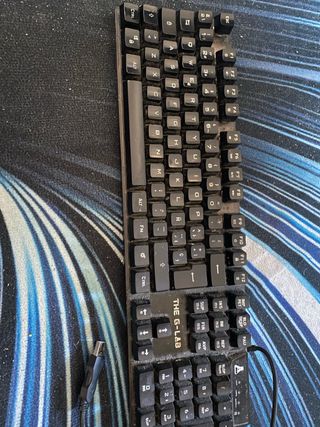 Teclado Gaming THE G-LAB Negro