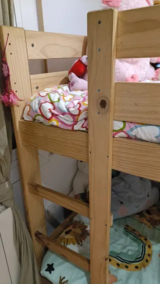 Litera de madera
