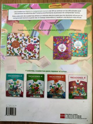 MEJORA TU.. COMPRENSION LECTORA 4 PRIMARIA Ed SM