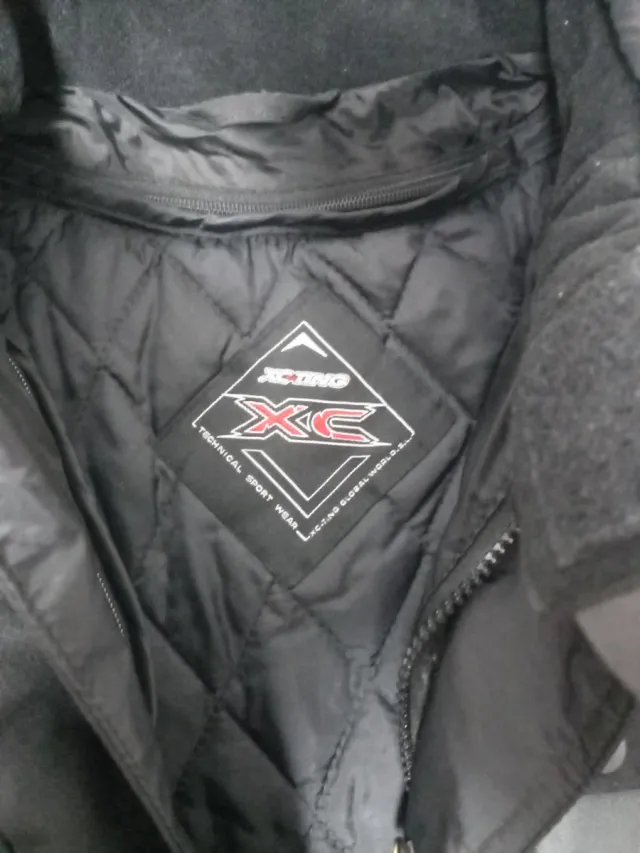 Chaqueta Moto XC-TING Negra y Gris