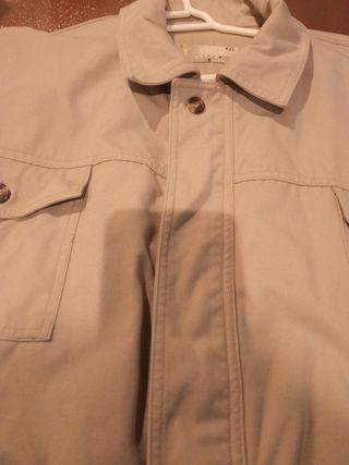 Chaqueta Beige Hombre Talla XXL