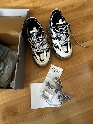 Balenciaga Track Talla 41 Blancas/Negras