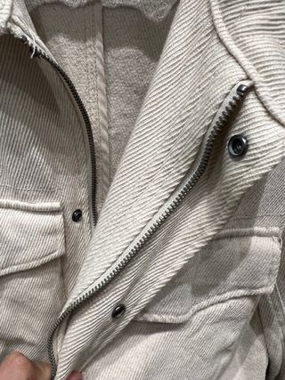 Chaqueta Zara Beige Talla S