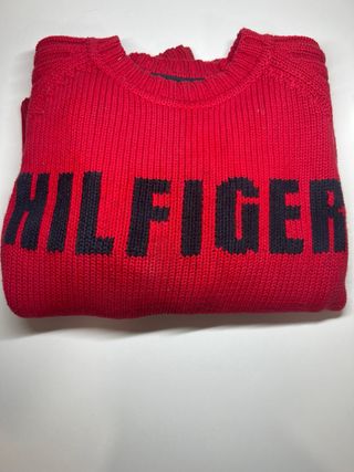 Jersey Tommy Hilfiger Rojo Unisex