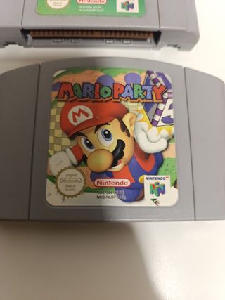 Consola Nintendo 64: Super Mario 64 y Mario Party