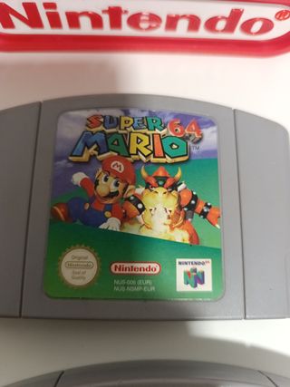 Consola Nintendo 64: Super Mario 64 y Mario Party