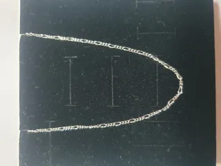 Cadena fina de plata