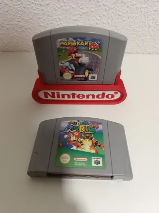 Juegos Nintendo 64: Mario Kart 64 y Super Mario 64