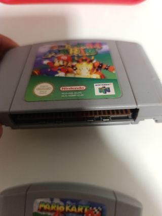 Juegos Nintendo 64: Mario Kart 64 y Super Mario 64