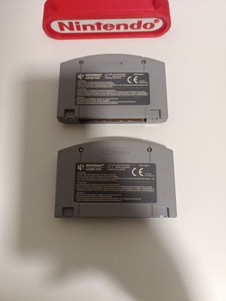Juegos Nintendo 64: Mario Kart 64 y Super Mario 64