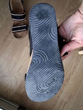 Sandalias Scholl Bioprint Talla 38 tacón 55mm