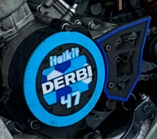 Tapa encendido personalizada Derbi motor euro3

