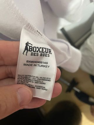 Sudadera Boxeur des Rues XXL Dorada
