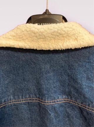 Cazadora vaquera vintage unisex forrada