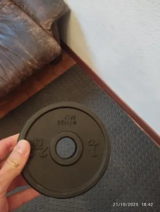 Disco de pesa 1 kg
