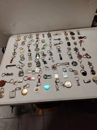 80 Llaveros Colección Variados