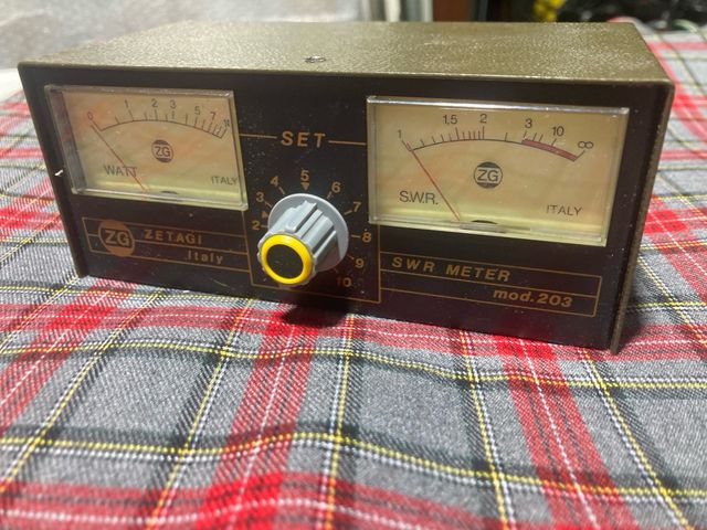 Zetagi mod.203 SWR Meter