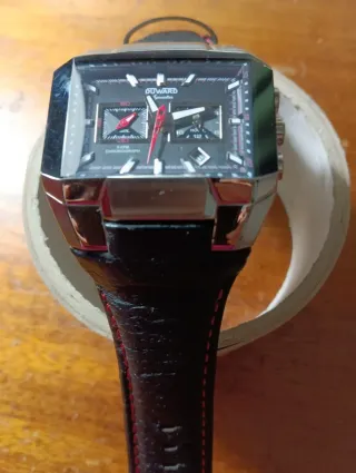 Reloj DUWARD Acero Negro/Plateado