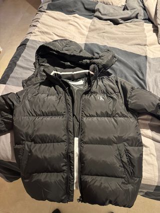 Chaqueta Calvin Klein Negra Sin Usar original