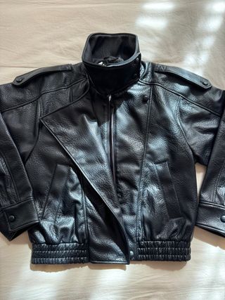 Chaqueta Efecto Piel Zara Viral