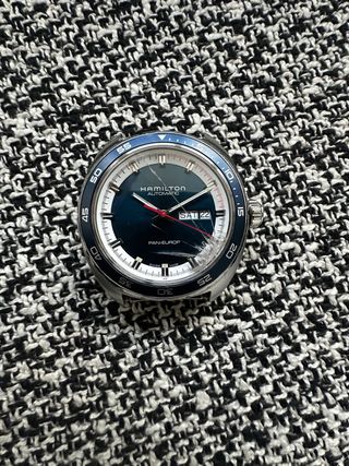 Hamilton Pan-Europ Reloj Automático Azul
