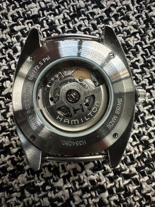 Hamilton Pan-Europ Reloj Automático Azul