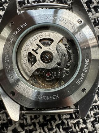 Hamilton Pan-Europ Reloj Automático Azul