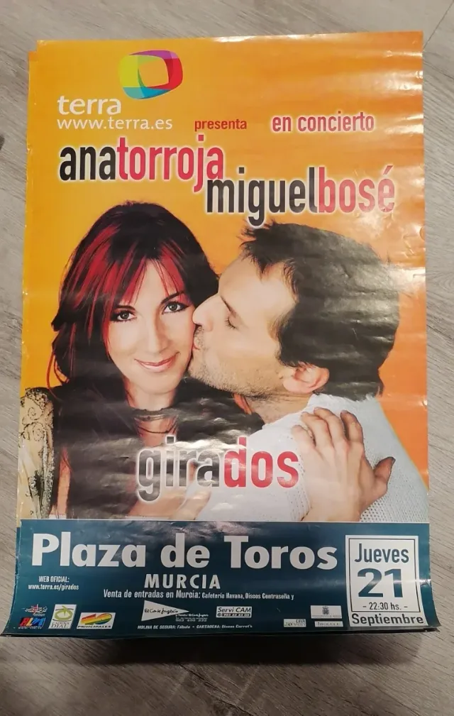 Póster Concierto Girados Murcia