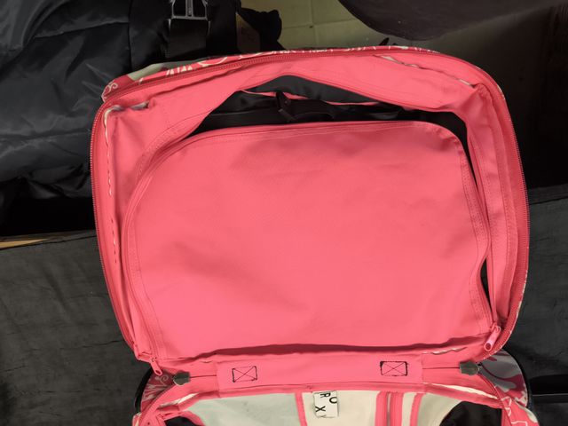 Maleta Roxy floral rosa