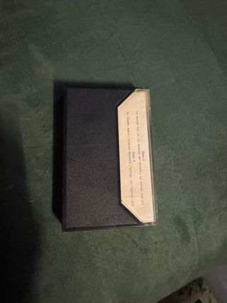 Cassette La Guerra de los Mundos Musical