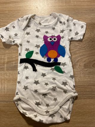 Body artesanal bebé 6 meses