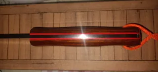 Funda cuchillo de cuero + CUCHILLO J&V Woodlore