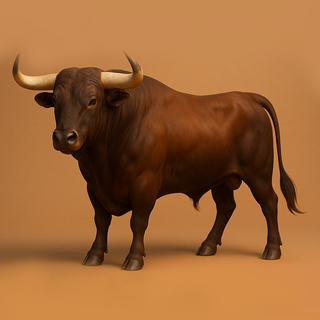 Modelos diversos de bueyes para Belén en 3D