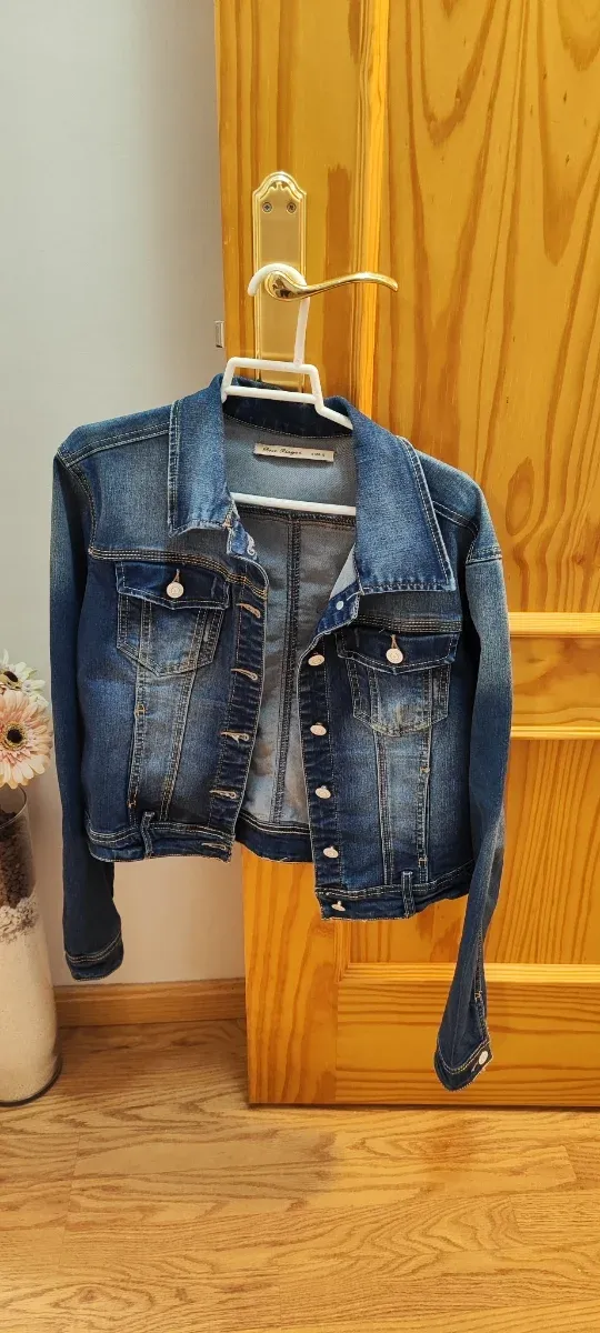 Chaqueta vaquera azul