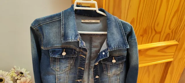 Chaqueta vaquera azul