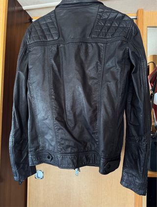Chaqueta cazadora de Piel All Saints Negra