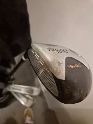 Juego de palos de golf Spalding con carrito