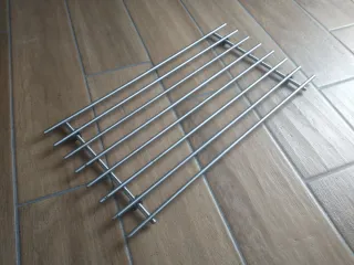 Griglia metallica per tavolo