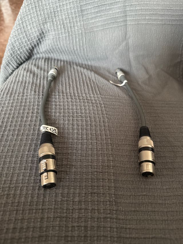 Cable XLR Hembra a Jack Hembra