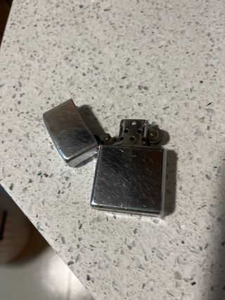 Zippo Plateado Original