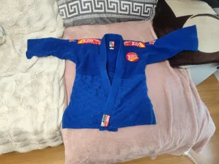 Traje de Judo 140cm Azul