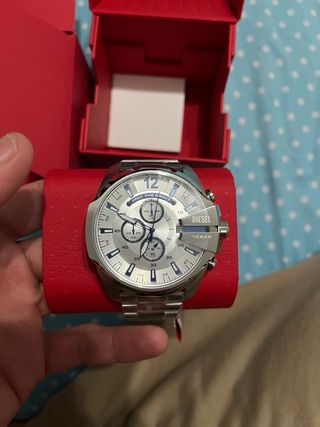 Reloj Diesel Cronógrafo Plata/Blanco