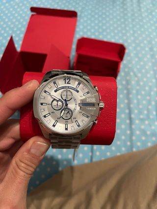 Reloj Diesel Cronógrafo Plata/Blanco