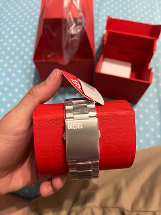 Reloj Diesel Cronógrafo Plata/Blanco