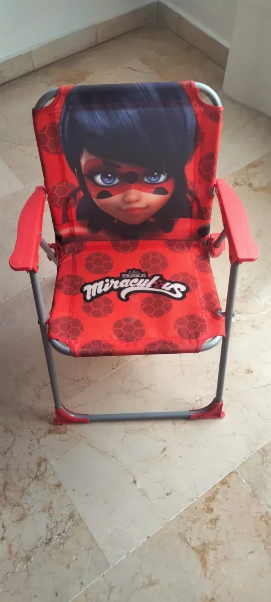 Silla Plegable Infantil Ladybug