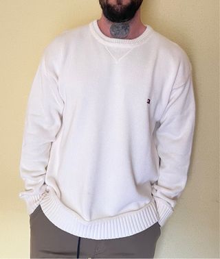 Jersey Tommy Hilfiger 100% algodón (talla XL)